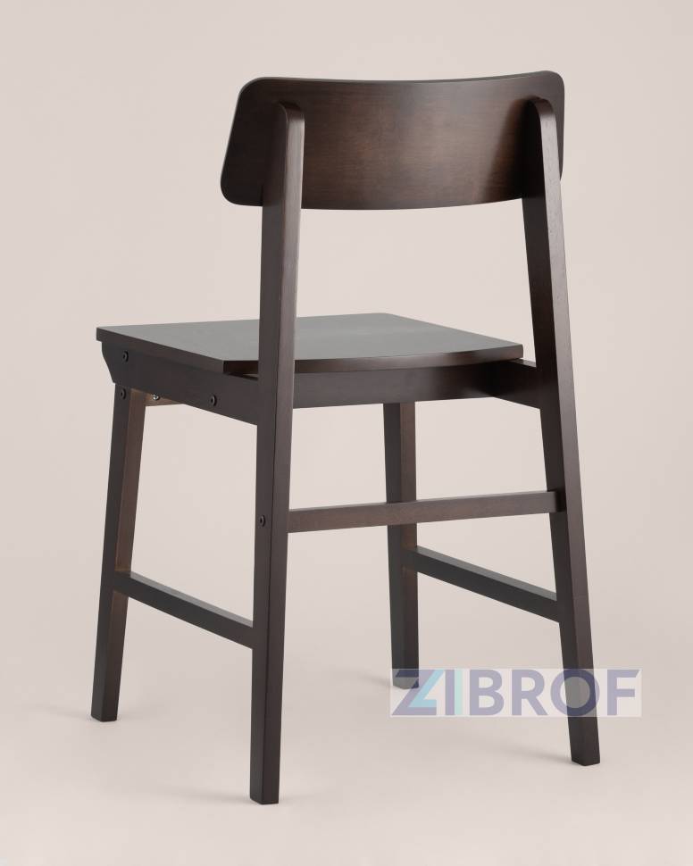 Стул ODEN Wood, цвет эспрессо, массив гевеи, 4 шт.