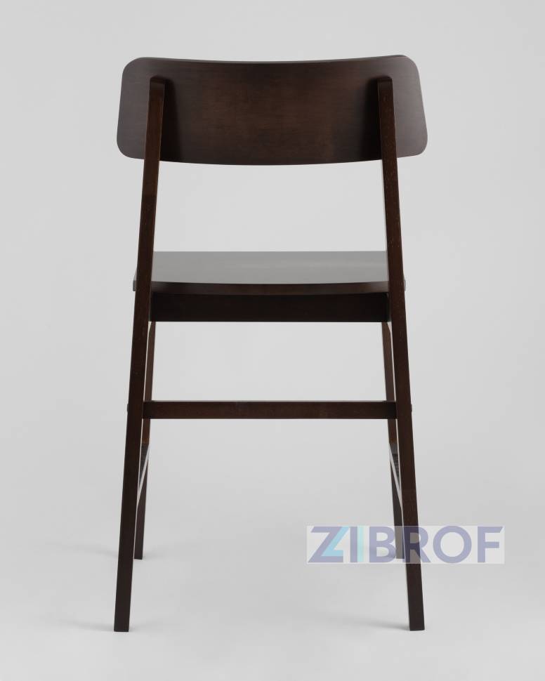 Стул ODEN Wood, цвет эспрессо, массив гевеи, 4 шт.