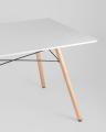 стол Eames 120*80, 2 стула Eames DSW, 2 стула Eames DAW