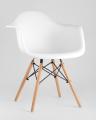 стол Eames 120*80, 2 стула Eames DSW, 2 стула Eames DAW
