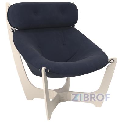 Кресло для отдыха Модель 11 Дуб шампань велюр Verona Denim Blue