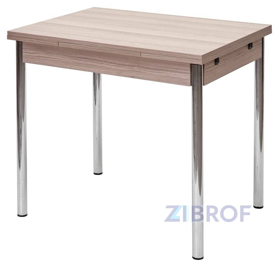 Стол обеденный 2002 Cordoba раскладной 90-150*65 дуб беленый