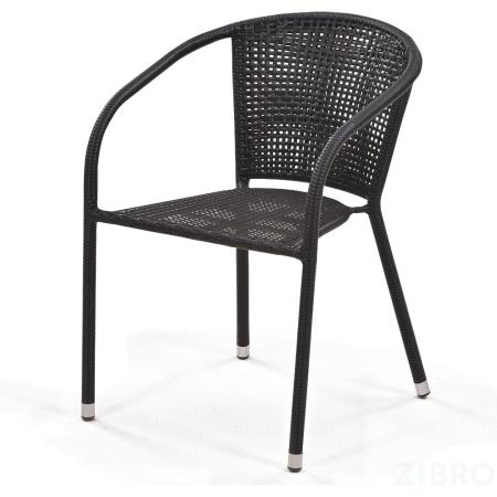 Кресло из иск. ротанга Y137B Dark brown