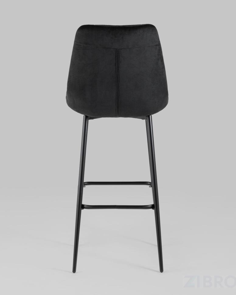 Флекс обивка велюр черный ножки металл черные