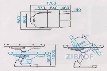 Педикюрное кресло SD-3869AS, 5 моторов