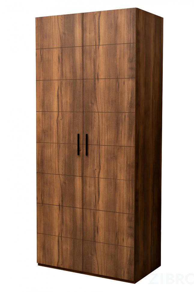GD-10006-2 Шкаф Alto двухдверый c выдвижными ящиками, цвет дуб Барокко, глухой 100*57*228.5см