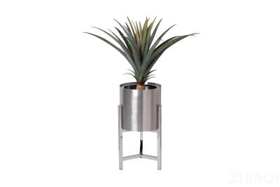 13RXFP3105M-SILVER Подставка под цветы серебро d25*50cм