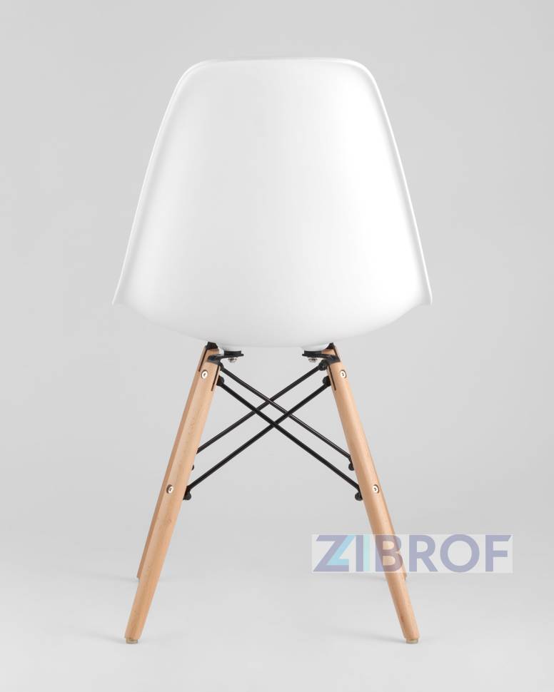 Eames стол 70 см, 4 стула Eames DSW белые