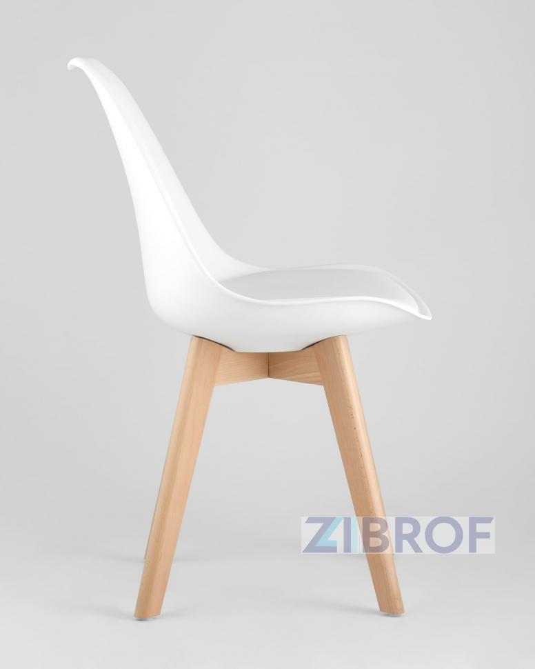 Обеденная группа стол Берген 160-220*90, 6 cтульев Frankfurt белые