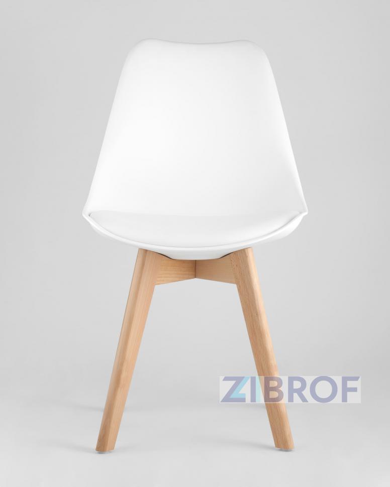 Обеденная группа стол Берген 160-220*90, 6 cтульев Frankfurt белые