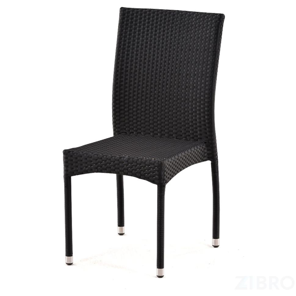 Стул из искусственного ротанга - Y-292A black