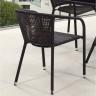 Комплект плетеной мебели T197ANS-W53/Y137B-W51 Brown 4Pcs