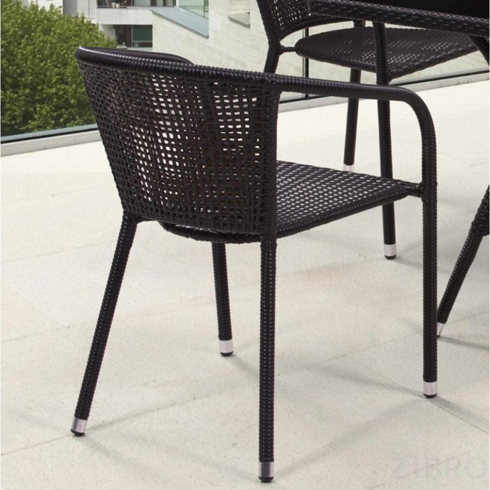 Комплект плетеной мебели T197ANS-W53/Y137B-W51 Brown 4Pcs