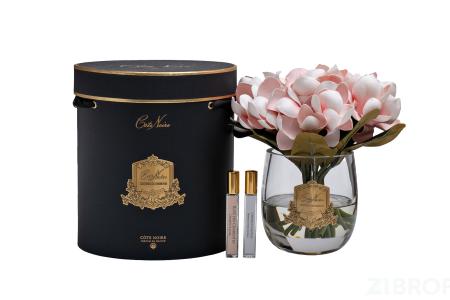 96CN-RG0002 Диффузор Magnolia pink , спрей Winter in Chatou 10ml + спрей Charente rose 10ml в упак.