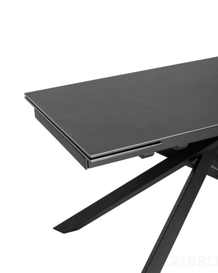 Обеденный стол Альянс раскладной 140-200*90 темная керамика